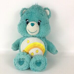 Care Bears Wish Bear Blue Twinkers Wishing Star 14" Plush Stuffed Toy TCFC 2016
